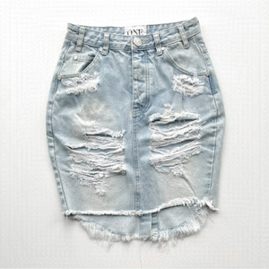 ONE Teaspoon Denim Skirt